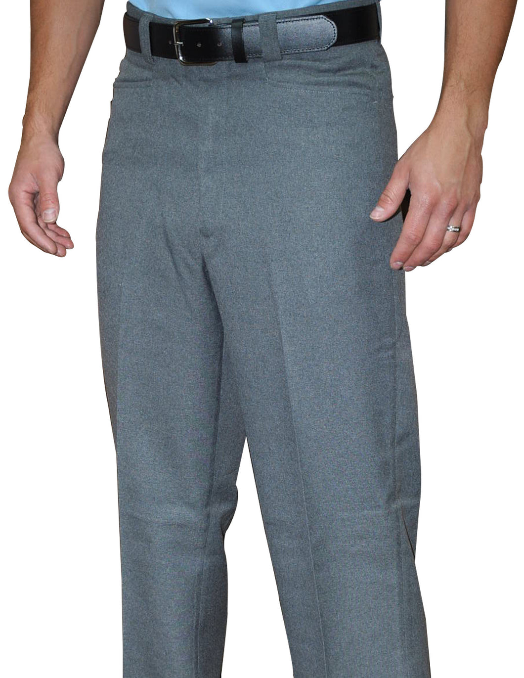 BBS380-Smitty Flat Front Base Pants - Heather Grey Only
