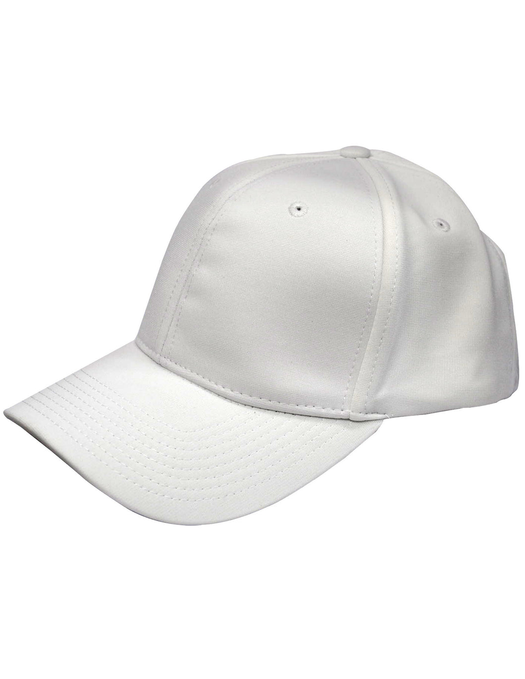 HT101 - Smitty Solid White Flex Fit Football Hat