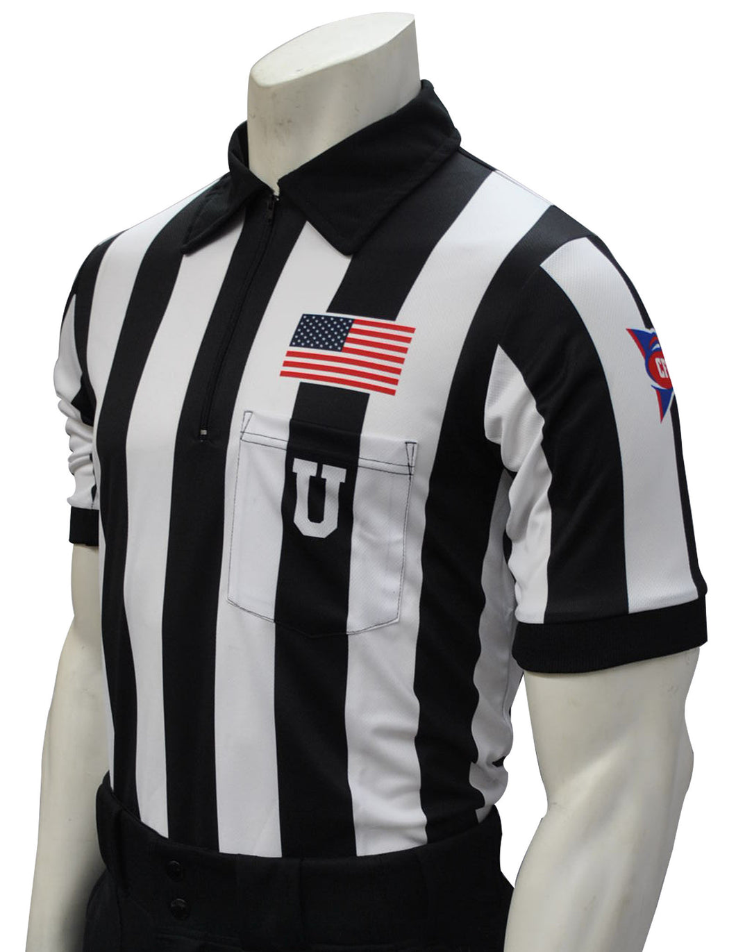 USA115CFO- Smitty USA - Dye Sub CFO Football Short Sleeve Shirt