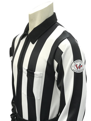 USA118WY - Made in USA - Dye Sub Wyoming Football Long Sleeve Shirt